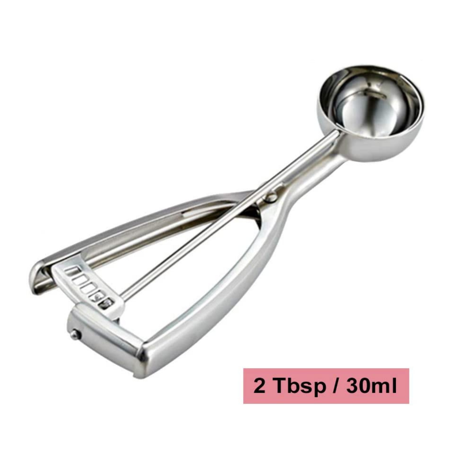 1 oz 18/8 Stainless Steel Portion Scoop